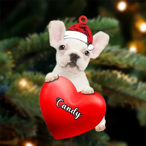 Miniatura 149 de Adornos de Navidad personalizados para perros, nombre personalizado, adorno de Malamute de Alaska, adornos acrílicos, regalos de Navidad, amantes