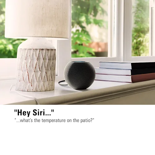 Miniatura 5 de Eve Weather - Apple HomeKit Hogar Inteligente, Estación Meteorológica Conectada para Exteriores para Seguimiento de Temperatura, Humedad y Presión