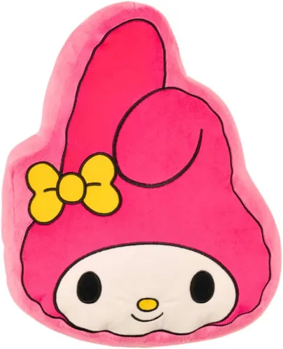Miniatura 16 de Hello Kitty & Friends Badtz Maru Ropa de Cama Almohada Decorativa de Felpa Súper Suave, Talla Única, (Producto 100% Oficialmente Licenciado) por