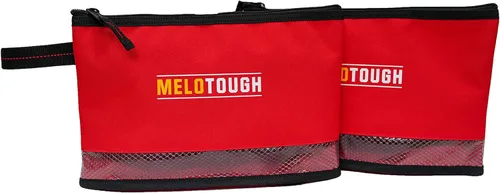 Miniatura 10 de MELOTOUGH Bolsas de herramientas con bolsa de herramientas pequeña con cremallera, bolsa de herramientas de 12 pulgadas, organizador multiusos