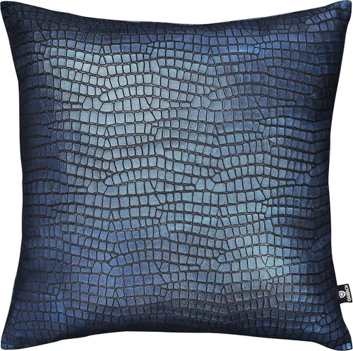Miniatura 26 de Funda de almohada de piel de cordero – Funda de cojín para sofá – Fundas decorativas para sala de estar o dormitorio, 14 x 14 pulgadas – Negro