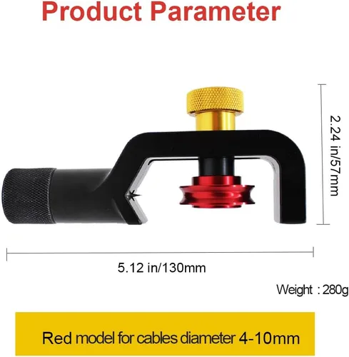 Miniatura 2 de Cuchillo Transversal de Pelado de Cable Blindado 4-10MM - Pelacables de Fibra Óptica FTTH Cortador de Cable de Fibra Blindado - Herramienta