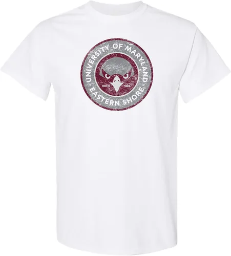 Miniatura 85 de UGP Campus Apparel AS04 - Camiseta con logotipo de círculo envejecido