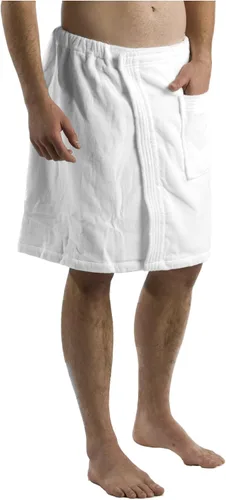 Miniatura 3 de Toalla de algodón Terry para hombre, color negro, pequeña y mediana, Negro