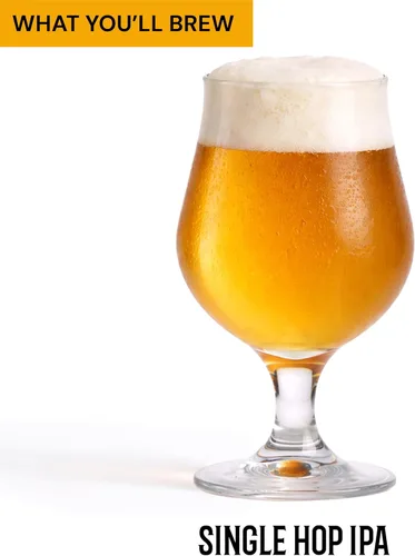 Miniatura 2 de Craft A Brew - IPA de un solo lúpulo (Cascade) - Kit de elaboración de cerveza - Haz tu propia cerveza artesanal - Equipo completo y suministros