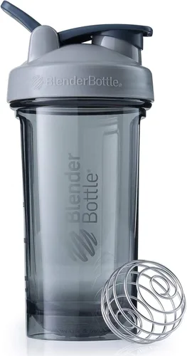 Miniatura 11 de BlenderBottle - Botella mezcladora serie Pro ideal para batidos de proteínas y bebidas de preentrenamiento, 32 onzas, color gris piedra (Pebble Grey)