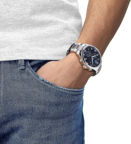 Miniatura 3 de Tissot Reloj casual Chrono XL de acero inoxidable para hombre