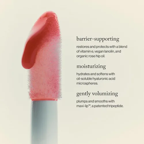 Miniatura 3 de goop Beauty Hydra-Barrier Gel Gloss Brillo de labios hidratante para hidratar y dar volumen a los labios Ácido hialurónico y vitamina E Glaze