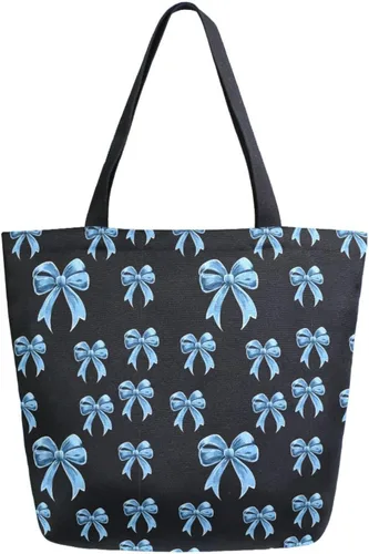 Miniatura 26 de SUABO Bolsa de asas de cocina reutilizable para comestibles, bolsa de compras de lona para exteriores Cactus
