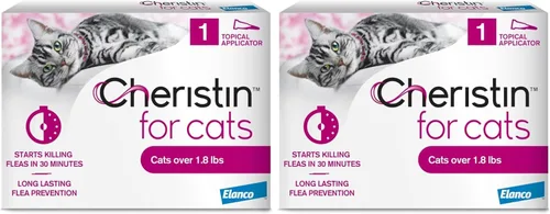Miniatura 11 de Cheristin Tratamiento y prevención de pulgas para gatos Tratamiento tópico de pulgas de acción rápida para gatos de más de 1.8 libras 1 unidad