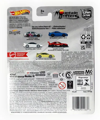 Miniatura 2 de Hot Wheels LB-ER34 Super Silueta Nissan Skyline, Mountain Drifters Nissan Skyline