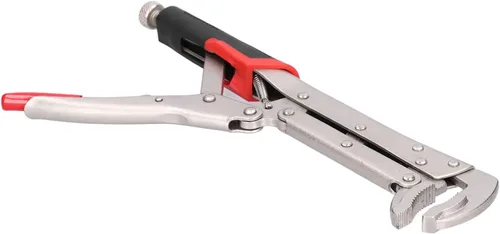 Miniatura 4 de Alicates de bloqueo extendidos, agarre de mandíbula curvado extra largo de 80 grados para carpintería, herramientas manuales para agarrar, sujetar