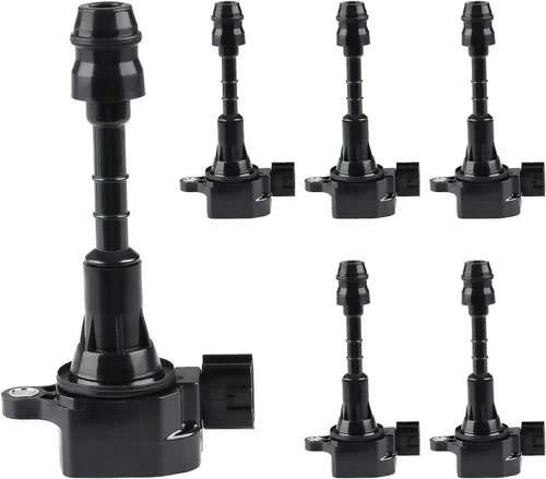 Miniatura 10 de JDMON Paquete de bobinas de encendido compatible con Nissan Altima Sentra X-trail L4 2.5L 2002 2003 2004 2005 2006 2007 2008 reemplaza 22448-8H315