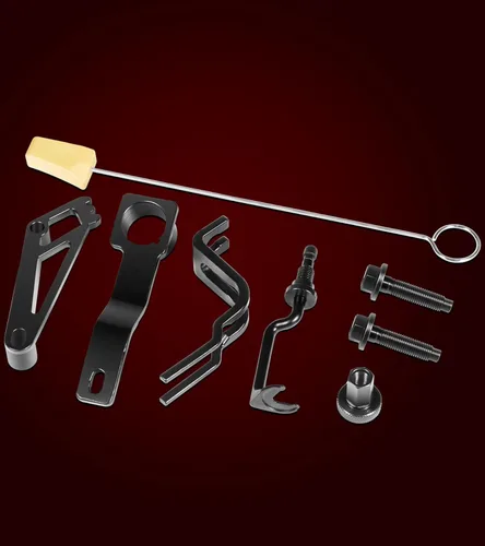 Miniatura 10 de Juego de herramientas de correa de distribución para motores Ford 4.6L, 5.4L y 6.8L 3V, incluyendo herramienta de soporte de desfasador de leva
