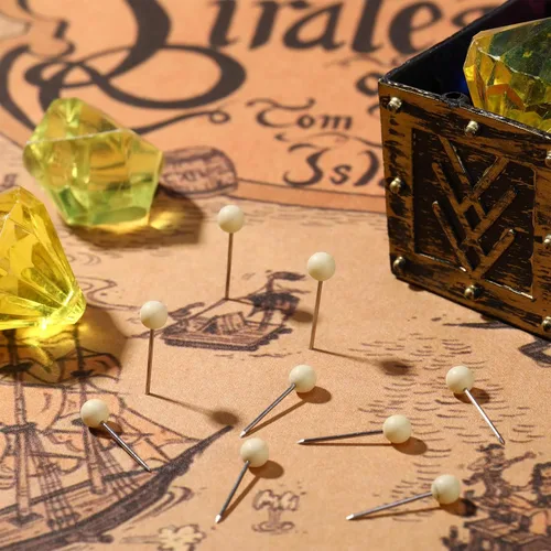 Miniatura 3 de WILLBOND Paquete de 500 pasadores de mapa con tachuelas pequeñas de cabeza redonda para mapas, tachuelas de pulgar para viajes, imágenes, fotos