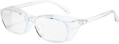 Miniatura 13 de Gafas de seguridad anti-niebla arañazos marco claro, 2021 nuevo TR90 gafas de bloqueo de luz azul