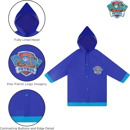 Miniatura 4 de Nickelodeon Conjunto de ropa impermeable y paraguas de Paw Patrol