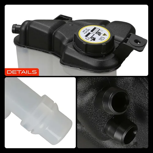 Miniatura 9 de A-Premium Tanque de depósito de recuperación de desbordamiento de refrigerante del motor [con tapa y sensor] compatible con Jaguar E-Pace 2018-2019