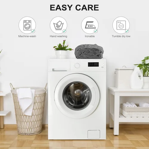 Miniatura 5 de FreshCulture Sábana Bajera Ajustable Tamaño King Solamente - Sábana Bajera de Calidad Hotelera Tamaño King - Ultra Suave y Transpirable - Microfibra