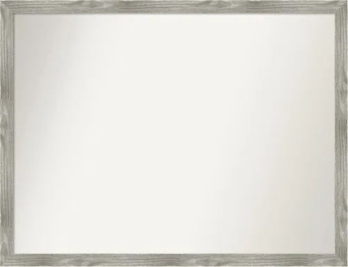 Miniatura 119 de Amanti Art Espejo personalizado, espejo de baño gris plomo a rayas, espejo de pared o espejo de tocador de baño sobre el fregadero