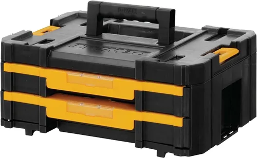 Miniatura 2 de DEWALT TSTAK - Organizador de almacenamiento de herramientas con cajones dobles, soporta hasta 16.5 libras (DWST17804) (paquete de 4)