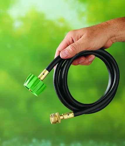 Miniatura 2 de Weber 6501 adaptador de manguera para parrillas portátiles serie Weber Q y Gas, de 6 pies