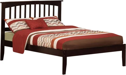 Miniatura 21 de AFI, Mission Queen - Cama plataforma color espresso