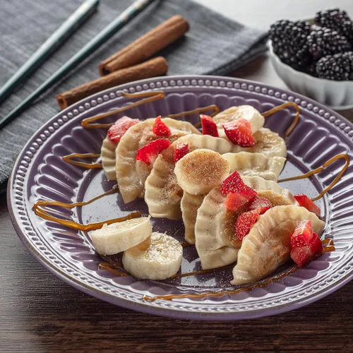 Miniatura 8 de MasterChef Junior Juego para Hacer Dumplings para Niños - Kit de 5 Piezas - Utensilios de Cocina Reales Incluye Recetas, Canasta de Vapor, Molde