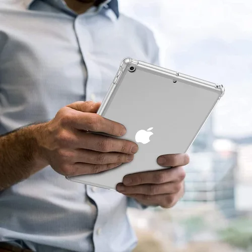 Miniatura 7 de Funda para iPad de 9ª/8ª/7ª generación para iPad 10.2 2021 y 2020 y 2019, transparente, transparente, a prueba de golpes, funda protectora de TPU