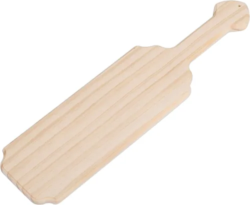 Miniatura 12 de BATTIFE Palas de hermandad griega de 15 pulgadas, paleta de fraternidad de madera maciza, paleta de madera de pino sin terminar para tallar y usar