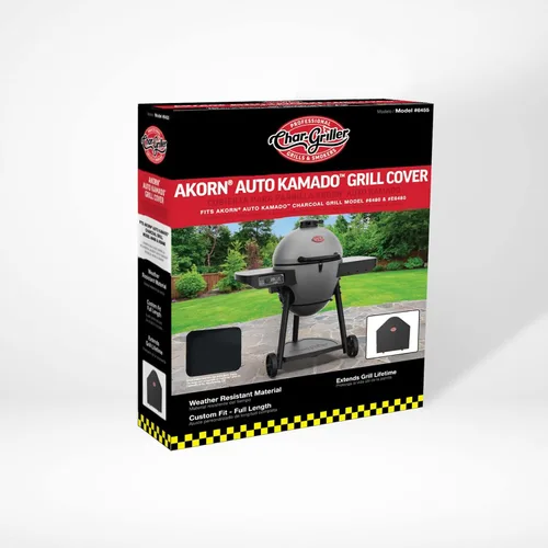 Miniatura 4 de Char-Griller 6455 AKORN Auto-Kamado - Funda para parrilla de carbón, color negro
