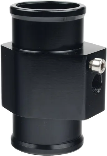 Miniatura 4 de Sensor del radiador de manómetro fabricado en aluminio, adecuado para 1 1/8 - 1 9/16 pulgadas, adaptador, dos abrazaderas para la manguera, 26 mm
