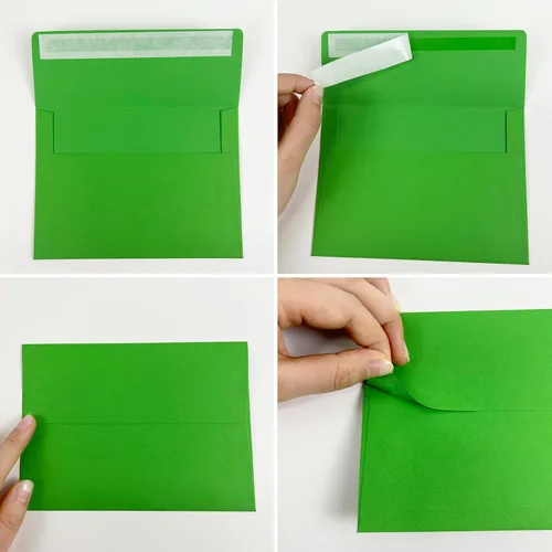 Miniatura 6 de Paquete de 50 sobres de 4 x 6 pulgadas para invitación, sobres A6 autosellantes para tarjetas, fotos, bodas, cumpleaños, fiestas, baby shower