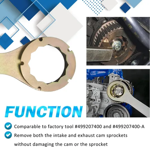 Miniatura 3 de Kit de herramientas de soporte de llave dentada de admisión/escape para Subaru AVCS JDM y STD