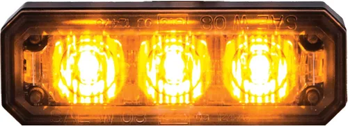 Buyers Products 8891403 - Mini luz LED estroboscópica, barra de luz para camión, camión de seguridad, montaje en superficie, luces de advertencia,