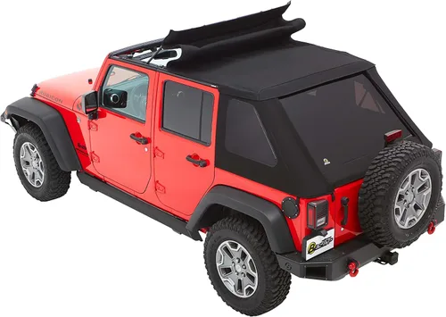 Miniatura 5 de Bestop 56853-35 - Toldo Trektop Black Diamond para Jeep Wrangler JK Unlimited de 4 puertas 2007-2018