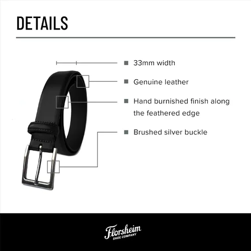 Miniatura 3 de Florsheim Carmine 33mm Belt Mens