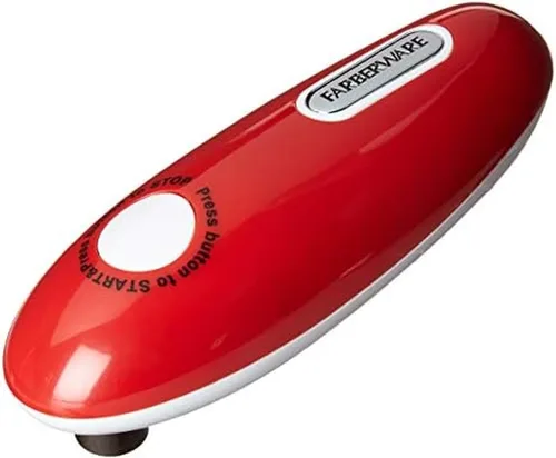 Farberware Abrelatas automático manos libres Rojo