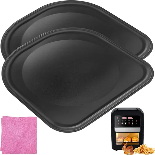 Miniatura 10 de Bandeja de goteo para freidora de aire Chefman de 6.3 cuartos de galón, piezas de repuesto de bandeja de goteo de aceite de alta calidad, accesorios