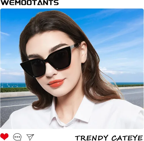 Miniatura 2 de Cat Eye Reading Sunglasses for Women Large Sun Glasses with Full Readers 1.0 1.25 1.5 1.75 to 4.0 UV Protection