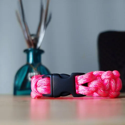Miniatura 4 de Pulsera y kit de proyecto de paracaídas – 550 cuerdas de paracaídas, hebillas, mosquetones, llaveros