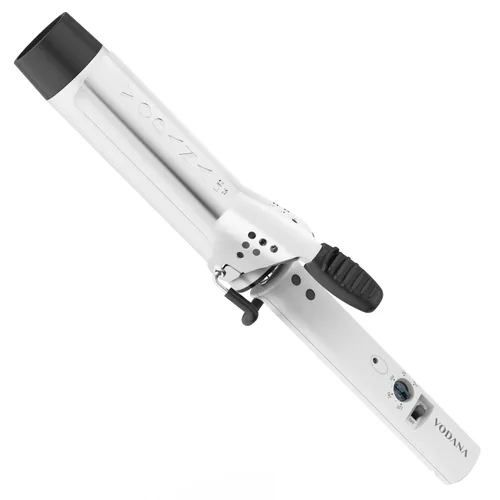 Vodana Profesional GlamWave Rizador de Pelo Cerámico, Rizos Naturales Duraderos, Calentamiento Instantáneo, Rizador de Cabello, Varita Rizador,