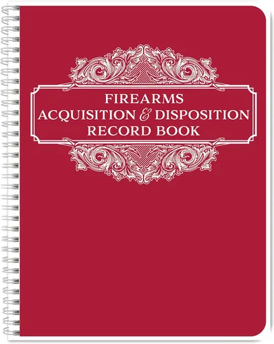 Miniatura 34 de BookFactory Libro de registro del fabricante e importador de armas de fuego/Libro de registro de adquisición y disposición/Libro de registro