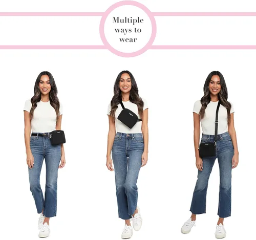 Miniatura 6 de Baggallini Riñonera convertible 2 en 1 para mujer