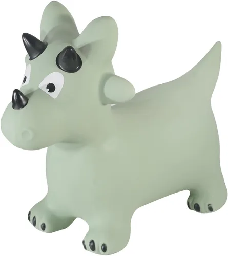 Miniatura 10 de Kindsgut Conejo de tolva de animales hinchables para niños, diseñado en Alemania, colores divertidos y modernos, bomba de aire incluida