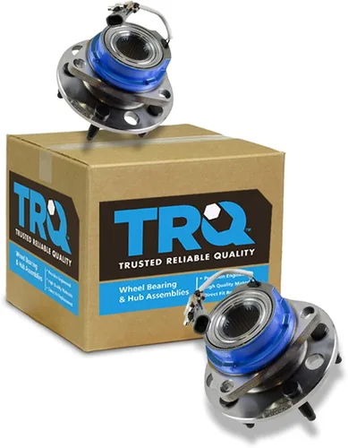 Miniatura 128 de TRQ Juego de conjunto de rodamiento de rueda delantera y buje de 2 piezas Compatible con Chevrolet Cobalt 2005-2010 HHR 2006-2011 Pontiac G5