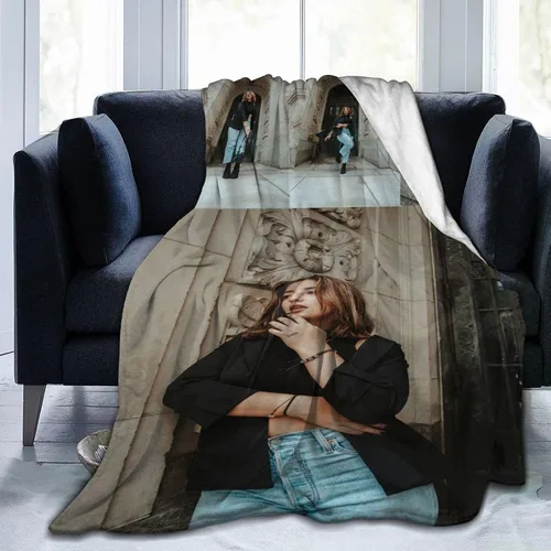 Miniatura 12 de HooSo Manta Personalizada para Cama con Fotos y Texto, Mantas Personalizadas con Collage de Fotos para Regalo de Cumpleaños Familiar y Boda, Collage