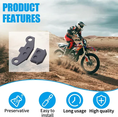 Miniatura 4 de JINGKE Zapatas de freno para 50cc 70cc 110cc 125cc 140cc Lifan YX Thumpstar Demon Stomp BSE Kayo Pit Dirt Bike