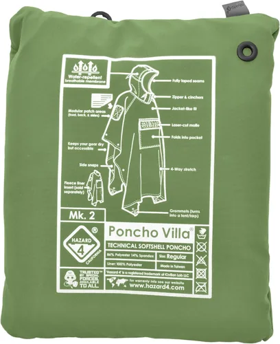 Miniatura 19 de HAZARD 4 PonchoVilla Classic - Poncho técnico softshell original