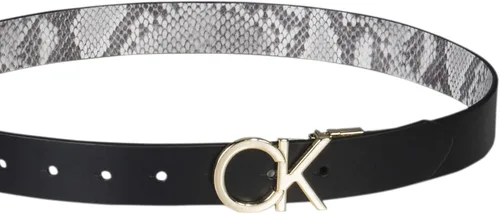 Miniatura 4 de Calvin Klein Women's Two-in-one Reversible Ck Monogram Plaque Buckle